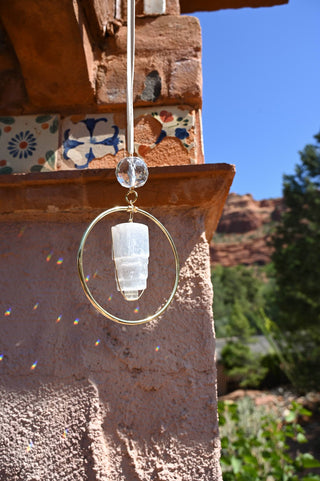 Lightbringer Selenite Suncatcher